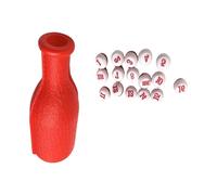 Obotsnoi Bottiglia shaker da biliardo con palline numerate per set di dadi divertenti