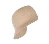 Obotsnoi Cappello a cuffia fatto a mano con cinturino regolabile in tessuto a prova di sole cappello di paglia per feste in giardino spettacoli teatrali copricapo base cofano, Il colore di, Taglia