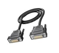 Obotsnoi Cavo DB15 1.5M DB15 Femmina Maschio Cavo di Estensione Doppio Schermato Metallo Treccia Filo di Alluminio Per Trasferimento Dati Stabile
