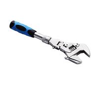 Obotsnoi Chiave a cricchetto regolabile 5 in 1 modalità 10 '' 180 ° Chiave pieghevole Torque Strumento rapido telescopico puleggia