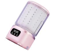 Obotsnoi Compatto Automatico Piccolo Trasportabile Rondella Girare Asciugatrice Capacità 2L Con Royal Blue Light Pastorizzazione Per Dormitorio Appartamento Viaggio Radio Piccola Rondella Girare