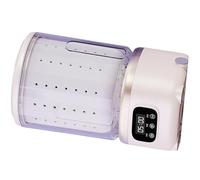 Obotsnoi Compatto Automatico Piccolo Trasportabile Rondella Girare Asciugatrice Capacità 2L Con Royal Blue Light Pastorizzazione Per Dormitorio Appartamento Viaggio Radio Piccola Rondella Girare