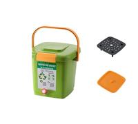 Obotsnoi Contenitore per compostaggio da esterno di grande capacità, progettato per detriti da cortile e rifiuti alimentari, minimizzando la frequenza di manipolazione dei rifiuti organici, comprese