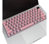 Obotsnoi Copertura sottile della tastiera del silicone per 14 unghie lunghe di progettazione lavabile dell'acqua che digita amichevole