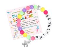 Obotsnoi Creativo Lettera Bead Con/senza Ciondolo Dettaglio Acrilico Design Wristlet Per Adolescenti Accessori Quotidiani Confortevole Ragazze Wristlet, Misura unica, come descritto