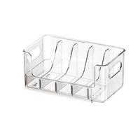 Obotsnoi Custodia sottile per dischi, impilabile, prodotta da ideale per film e compilation di film, contenitore permanente per dischi