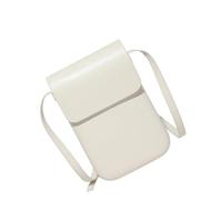 Obotsnoi Donne Uomo Cellulare Borsa a Tracolla Verticale Messaggeri Sacchetto Del Telefono Sacchetti Del Telefono Cuoio DELL'UNITÀ di elaborazione Crossbody Tutti i giorni Per Le Donne Quot, bianco
