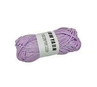 Obotsnoi Filato luminoso, 1 filo di poliestere che si illumina al buio per uncinetto, 40 m di filo per lavori a maglia fai da te e artigianato per arti