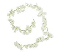Obotsnoi Fiore rampicante flessibile da 180 cm per decorazione da parete camera da letto lungo 1,8 m fiore artificiale appeso ornamento festa parete giardino decorazione