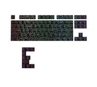 Obotsnoi OEM Altezza Keycap Set Resistente all'usura Linee Contouring Keycaps Lato stampato resistente all'usura PC per il gioco e l'uso notturno Keycaps