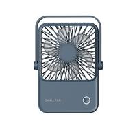 Obotsnoi Piccolo ventilatore da esterno pieghevole da tavolo USB scrivania ABS adatto per ogni occasione piccola scrivania