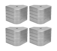 Obotsnoi Polvere verniciato in alluminio pressofuso Float Corner Defender Strong Plan Concorsi 3 1/8 "Misure di diametro Sentinelle angolari in alluminio Deck