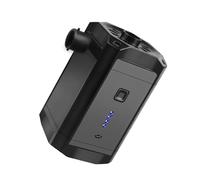 Obotsnoi Pompe di gonfiaggio ricaricabili per attrezzatura da esterno Durata estesa ABS leggero Funzionamento facile Universale Pompe ad aria per moto Doppia modalità Gonfiare Sgonfiare Sgonfiare