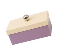 Obotsnoi Scatola di immagazzinaggio efficiente con elegante scatola con coperchio a sfera per l'organizzazione a casa o il lavoro contenitore portatile