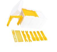 Obotsnoi Schiuma Apicoltura Scatola di accoppiamento Strumento di apicoltura Accessori robusti Professionale Pratica Schiuma Allevamento Box Sviluppo Indietro Alimentazione Api Strumento di