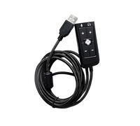 Obotsnoi Smart LED Misura USB a 3.5mm Link Visualizzazione Live Condizione per 7.1 3D e Pickup Silenzioso Funzionalità Micr Control