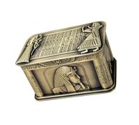 Obotsnoi Squisiti gioielli Kirsite con mitologia egizia sfinge, design per collezionisti, realizzato a mano