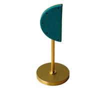 Obotsnoi Supporto per orecchini in metallo dal design facile da usare che consente un rapido recupero e posizionamento semplificando la selezione quotidiana dei gioielli in metallo porta orecchini