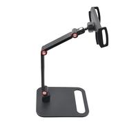 Obotsnoi Supporto per tablet in alluminio Supporto per monitor con morsetto espandibile Fit 4.7 "-18" Schermi Verticale Orizzontale Visualizzazione Supporto Monitor Portatile Per Schermi