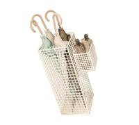 Obotsnoi Supporto verticale per ombrelli in ferro con grande capacità impermeabile per ingresso domestico stoccaggio antiruggine e anti-collasso verticale in metallo portaombrelli