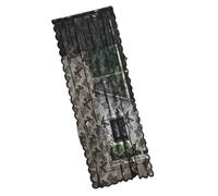 Obotsnoi Tende decorative in pizzo bianco e nero, 100 x 200 cm, 183 x 183 cm, migliorano la privacy e l'illuminazione soffusa tende in pizzo per finestra