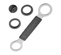 Obotsnoi Universals Bike Lockring Tool include catena frusta Lockring Tool e chiave per la manutenzione della bicicletta rimozione cassette bici
