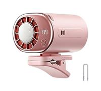 Obotsnoi Ventilatore ricaricabile con pacchetto refrigerato Caratteristica Design leggero e schermo LCD per escursioni e pendolarismo Ventilatore di ghiaccio multifunzionale