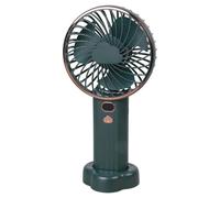 Obotsnoi Ventola di Raffreddamento Portatile Regolabile Display Digitale 6000mAh Piccola Texture per Uso di Viaggio Portatile per il Viaggio Esterno