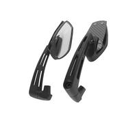 Obotsnoi Vetro per specchietto retrovisore per moto, effetto ABS, resistente, trasparente, riflettente, copertura cieca per equitazione, lato moto