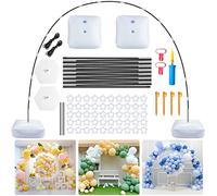OBOVO Kit per Arco Palloncini Struttura, Struttura Regolabile Riutilizzabile per Arco di Palloncini per Matrimonio, Laurea, Compleanno, Decorazioni Natalizie