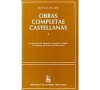 Obras completas castellanas de Fray Luis de León. (T.1)