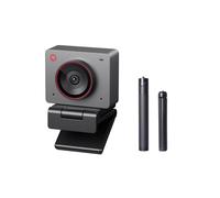 OBSBOT Meet 2 - Webcam 4K & Treppiede allungabile,PC con sensore da 1/2", Inquadratura e Autofocus AI,Modalità Bellezza, Leggero, HDR, Webcam con Microfono, 60 FPS,Web cam per streaming