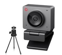 OBSBOT Meet SE 1080P 100FPS Webcam per PC, Web Cam USB con tracciamento AI, Microfono, Treppiede, HDR sfalsato, Modalità Bellezza, Telecamera streaming Plug&Play per laptop/desktop, Conferenza Grigio