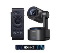 OBSBOT Tail 2 (NDI Attivato) Combo con Telecomando, PTZR Camera 4K@60FPS, Pro AI Tracking, 1/1.5" CMOS, 50MP, Zoom Ottico 5X, Zoom Ibrido 12X, Uscita SDI/HDMI/IP/USB 3.0, Live Streaming, Conferenze