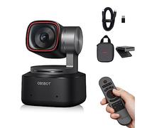 OBSBOT Tiny 2 Telecamera PTZ 4K alimentata AI, 1/1,5", CMOS 4X, messa a fuoco più veloce, USB 3.0, 10 volte più veloce, controllo vocale, con Tiny Smart Remote 2