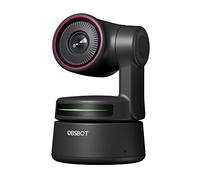 OBSBOT Tiny PTZ Webcam 4k, Framing & Autofocus Alimentata da AI, Webcam con Microfono, Tracking Automatico con Gimbal a 2 assi, HDR, 60 FPS, Correzione di Bassa Luminosità, Streaming