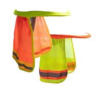 Obse De Coup De Gats - 2 Pack Shield su con Stoches Elastici E Traphie Di Ricerca | Drape Casco Protezione UV per Lavori All'Aperto, Copertura Del Collo Traspirante