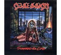 Obsession (rock/metal Group) - Scarred For Life LP (Vinyl Album) US Enigma 1986