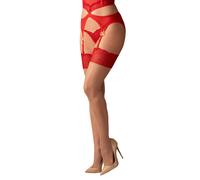 Obsessive Cupide Desir Stockings Red S/M