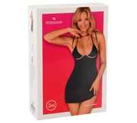 Obsessive Elegante Nero Negligé Selinne Compreso Dazu Abbinato Perizoma