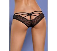 Pizzo Frivolla - Perizoma intrigante da donna - Nero - L/XL