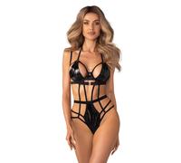 Obsessive Keira - body con spalline (nero)
