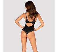 Obsessive Nero Corpo Bellastia IN Morbido Materiale Elasticizzato Con Bei