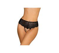 Obsessive - Pearlove String sexy aperto all'entrejambe con perle S/M