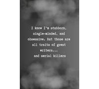 Obsessively Brilliant: A Darkly Witty Lined Notebook: A Gothic Journal for Writers, Dreamers, and Delightfully Morbid Minds