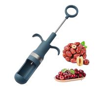Obstentkerner, Entkerner Für Die Küche - Obstentkerner Edelstahl - Tragbares Entkernungswerkzeug, Olivenentkerner, Ergonomischer Entkerner Für Kirschen, Trauben, Jujube Und Rote Datteln
