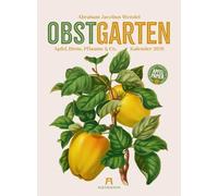 Obstgarten Kalender 2026 | Apfel, Birne, Pflaume & Co. | Stilvoller Retro-Küchen-Kalender im Hochformat (33x45 cm) | Gedruckt auf Apfelpapier