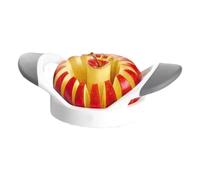 Obstschneider Metall | Superleichter - und schneider mit 16 Scheiben | Entkerner, Teiler, Birnenschneider | Hochleistungsschneider für, Früchte, Küche und Haushalt