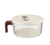 Obstsieb, Doppelschichtiges Beerensieb, Abtropfkorb Mit Klappgriff Lebensmittelbehälter Für Haushalt Grillen Outdoor Picknick Salat Mahlzeitzubereitung