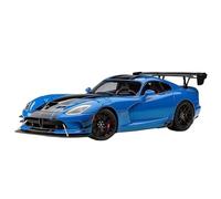 OBTABYBQX Pressofusione 1/18 For DODGE VIPER ACR 2017 Modelli Auto In Lega In Scala Simulazione Modello Veicolo In Metallo Raffinato Esposizione For Collezionisti Ricordo(Blue)